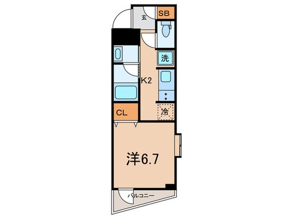 GENOVIA学芸大学の物件間取画像